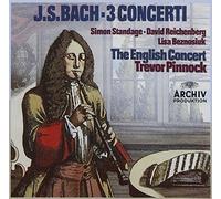 3 Concertos Bwv 1044 1055 & 1060 by Trevor Pinnock (2008-09-23)