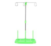 3 cônes porte-fil de broderie PE matériel support de bobine léger accessoires de couture robuste pour machine à coudre domestique(vert)