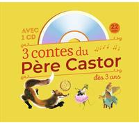 3 contes du Père Castor dès 3 ans Roule galette... - Poule rousse - La Plus Mignonne des Petites Souris (+ CD) - Collectif - Flammarion Jeunesse Pere Castor - Livre CD - Album jeunesse dès 3 ans CD