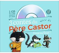 Collectif – 3 contes du Père Castor : Gare au loup ! – 1 CD audio