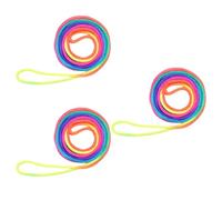 3 cordes interactives arc-en-ciel pour enfants pour développer leurs capacités motrices. Cordes de jeu de doigts arc-en-ciel pour enfants