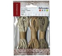 3 cordons ficelle de chanvre - 11006870 Beige G