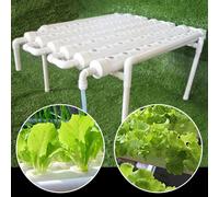 3 couches pour les systèmes hydroponiques Site hydroponique Kit de culture 90 sites Garden System Outil de légumes Kit de culture Kit de clonage de plantes DIY Légumes Fleurs Système hydroponique éduc