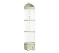 3 Couches Tube De Rangement Transparent En Plastique Pour Peluche, 130x28x28cm Tube Rangement Peluche Vertical, Tubes De Rangements Jouet, Seau Transparent Pour Organisateur De Jouet