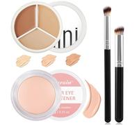3 couleurs (6.5g)+Under Eye Brightener Anti-cernes (10g)