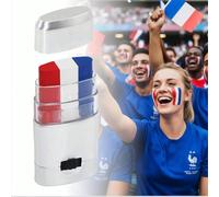 3 couleurs de pigments de peinture à l'huile, couleurs vibrantes, combinaisons de palette polyvalentes convenant à la création d'œuvres d'art sur le thème du drapeau national Polypropylène