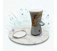 3 couvercles Compatible avec Sagrotan No Touch - Bouchon de Rechange 3 pièces Blanc - Capuchon d’hygiène en Plastique Durable pour Distributeur de Savon sans Contact