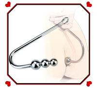 α ρ 3 Crochets à Billes Portables En Acier Inoxydable, équipement De Fitness, équipement D'exercice, Jouets Anti-stress. Cadeaux Pour Hommes Et Femmes