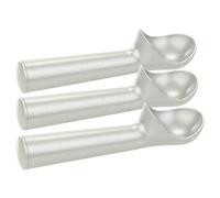 Rosenstein & Söhne 3 cuillères à glace en aluminium pour boules Ø 5 cm
