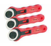 3 cutters rotatifs pour pré-découper le papier Your Design