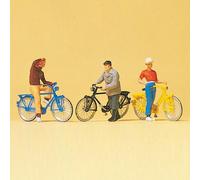 Preiser 1/87 Ème - PR10515 - Modélisme Ferroviaire - Cyclistes à une Intersection
