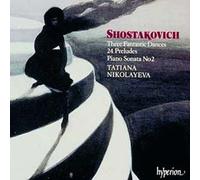3 Danses Fantastiques, Preludes, Sonate No. 2 Nikolayeva, Piano