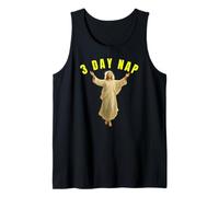 3 Day Nap Funny Religious Humor Design Christian Jesus Tees Débardeur