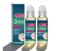 3 Days Nail Care Oil Roller, Huile de Soin pour Ongles 3 Jours pour Nourrit rapidement les Ongles Secs, Faibles et Fragiles, Soin Hydratant Quotidien pour Cuticules (2pc)