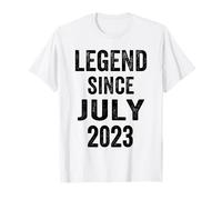 3 décorations d'anniversaire pour Hommes 3 Ans Juillet 2023 3e Anniversaire T-Shirt