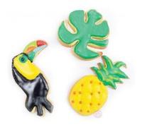 3 Découpoirs en inox dorés - Toucan Doré