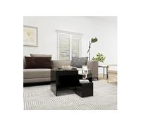 3-delige Tafeltjesset bewerkt hout zwart808595