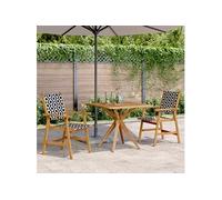 3-delige Tuinset massief acaciahout3283574