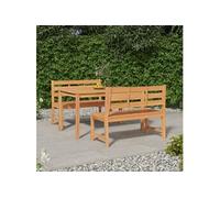 3-delige Tuinset massief teakhout3157193