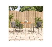 3-delige Tuinset met kussens poly rattan grijs3184969