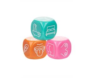 3 dés coquins Roll With It - CalExotics