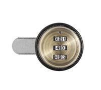 3-Digit Combination Cabinet Cam Lock, 2PCS Password Coded Mailbox Security Zinc Alloy Keyless Locks for Wardrobe Door Filing Cabinet Mailbox Drawer Cupboard (30mm)
