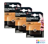 3 Duracell 1/3N 2L76 Piles Lithium 3V Cr1 3N Cr11108 Dl1/3N Exp 2033 NEU