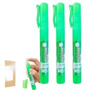 3 effaceurs thermiques for documents confidentiels, spray anti-usurpation d'identité 10 ml, dissolvant d'encre for étiquettes, liquide de masquage données, solution blocage d'impression d'adresses