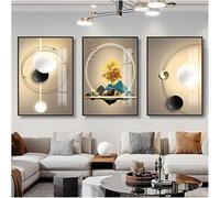 3 El Wall Art Peinture Décorative à Jet D’Encre 12 Couleurs, Surface en Cristal Translucide Haute Définition, Adaptée Au Salon, Chambre à Coucher, Couloir, I, 50x70x3cm