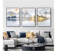 3 El Wall Art Peinture Décorative à Jet D’Encre 12 Couleurs, Surface en Cristal Translucide Haute Définition, Adaptée Au Salon, Chambre à Coucher, Couloir, X, 60x80x3cm