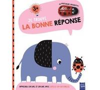Collectif – Je Trouve la Bonne Réponse 3+ – Apprends encore avec Estelle la Coccinelle – Livre-jeu
