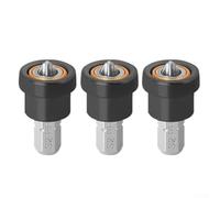 3 embouts de tournevis magnétiques avec tige hexagonale de 6 35 mm conçus pour une installation précise de vis dans les projets de travail du bois et de cloison sèche (25 mm)