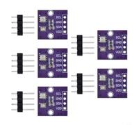 3 en 1 AHT20 + pour capteur de température, d'humidité et de pression bmp280, interface I2C, 2,0-5 V, compact pour les stations météorologiques et les projets IoT (violet)