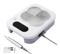 3 en 1 aspirateur ongle électrique,une lampe à ongles UV-LED,un contrôle de vitesse progressif et une fonction d'élimination de la poussière,adaptée à une utilisation à domicile et en salon manucure