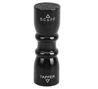 3 en 1 Billard Cue Tip Tool | Shaper en acier inoxydable Pool Stick Tip Shaper/Tapper/Aerator | Kit de réparation pour une meilleure tenue de la craie et une réduction incorrecte | Design compact et