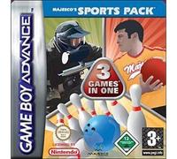 Majesco Pack de jeux Game Boy Advance 3 en 1 : Bowling, Paintball & Dodgeball