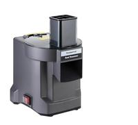 3-en-1 Commercial Machine à Couper Légumes Électrique, Machine de Cuisine Inoxydable 100W, Ciseleur en Dés pour Coupé en dés+Tranché+Haché, Coupe Legumes Multifonctions, Spiraliseur de Légumes (A)