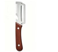3 en 1 Eplucheur Légumes Multifonction, 2026 Nouveau Econome L egumes et manche en bois ergonomique, Décapsuleur, Couteau Eplucheur Écailleur à Poisson et Coupe-Oignon pour la cuisine (1PCS)