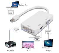 3 en 1 Mini DisplayPort vers HDMI-DVI-VGA Adaptateur Câble mâle à femelle YY96