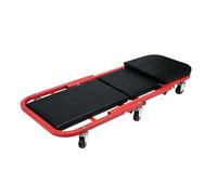 3-en-1 Mode Z Capacité du siège Pliable Garage Réglable Roulant Pliant avec 6pcs Roues Rouleau,Allongé Assis Lean Back,sous la Réparation Automatique de