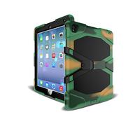 3 en 1 Outdoor Tablette étui pour Apple iPad Pro 2017 10.5 "Anti-Chocs Rigide et Cadre en Silicone Tablette Hybride Camouflage