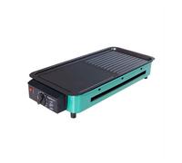 3 en 1 Plancha électrique -SONOOK-Barbecue electrique-6Thermostat Réglable pour -Revêtement antiadhésif-2000W 6 à 8 personnes