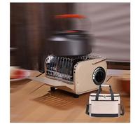 3 en 1 RéChauds de Camping Conception Simple, Compacte et LéGèRe, Rechaud Camping Sac de Rangement Inclus, pour Extérieur, Pêche,Khaki