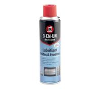 3 en un Technique Lubrifiant Portes & Fenetres Aerosol 250 Ml