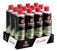 3-EN-UN Technique • Super Dégraissant • Aérosol • Rapide et puissant • Ne laisse aucune trace après le nettoyage • Sans solvant chloré • 500 ML • Carton de 12