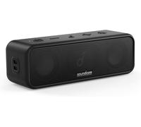 3 Enceinte Bluetooth Son Stéréo, Drivers De Diaphragme Pur Titane, Technologie Partycast, Bassup, Autonomie 24 H, Étanchéité Ipx7, Appli Pour Égal Urs Personnalisés, Utilisable À Domicile [Q57]