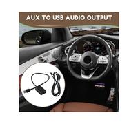 3 Ensemble Entrée Audio D'Écran de Voiture de 7 Pouces AUX Vers Sortie Audio USB Activateur AUX pour - NTG 5.0 Système