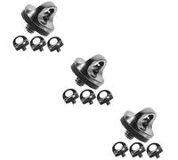 3 Ensembles Accessoire Trépied avec Anneau De Montage pour Caméra Plaque De Fixation avec Câble De Transport Profitez Une Prise Sécure 4 Pièces * 3