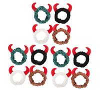 3 Ensembles Bandeau Animaux Bandana Headband Bandeau De Maquillage En Corne Esthéticienne Bandeaux Faciaux Groupe Bandeau Pour Le Maquillage Bandeau En Corne En Tissu 4 Pièces * 3 DEARMAMY