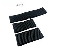 3 ensembles d'électrodes conductrices EMS, bandes élastiques fixes pour bras, dos, épaule, corps, pagaie EMS, longue taille, haute élasticité 2 set
